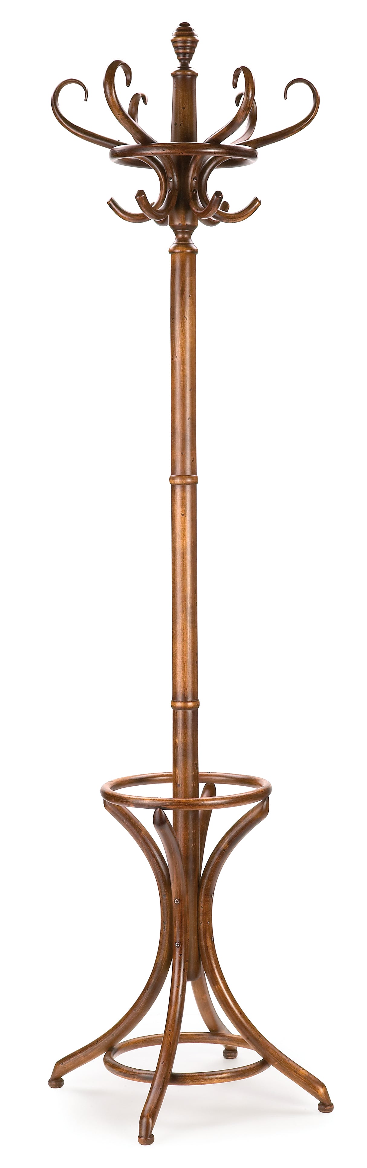 HUTTEN(ハッテン) 2404 ポールハンガー 木製 ダークブラウン