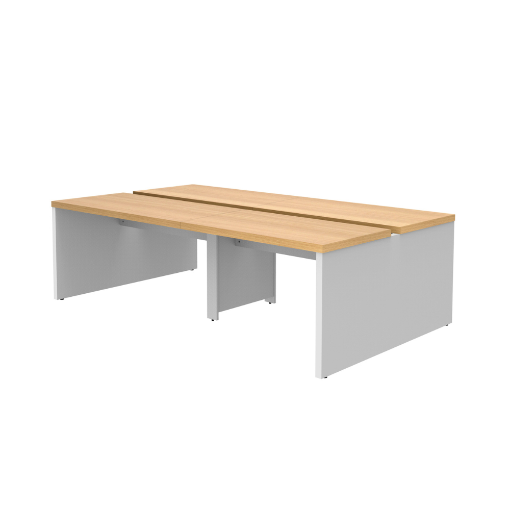 フリーアドレスデスク RYSシリーズ 両面基本セット【奥行1400mm】