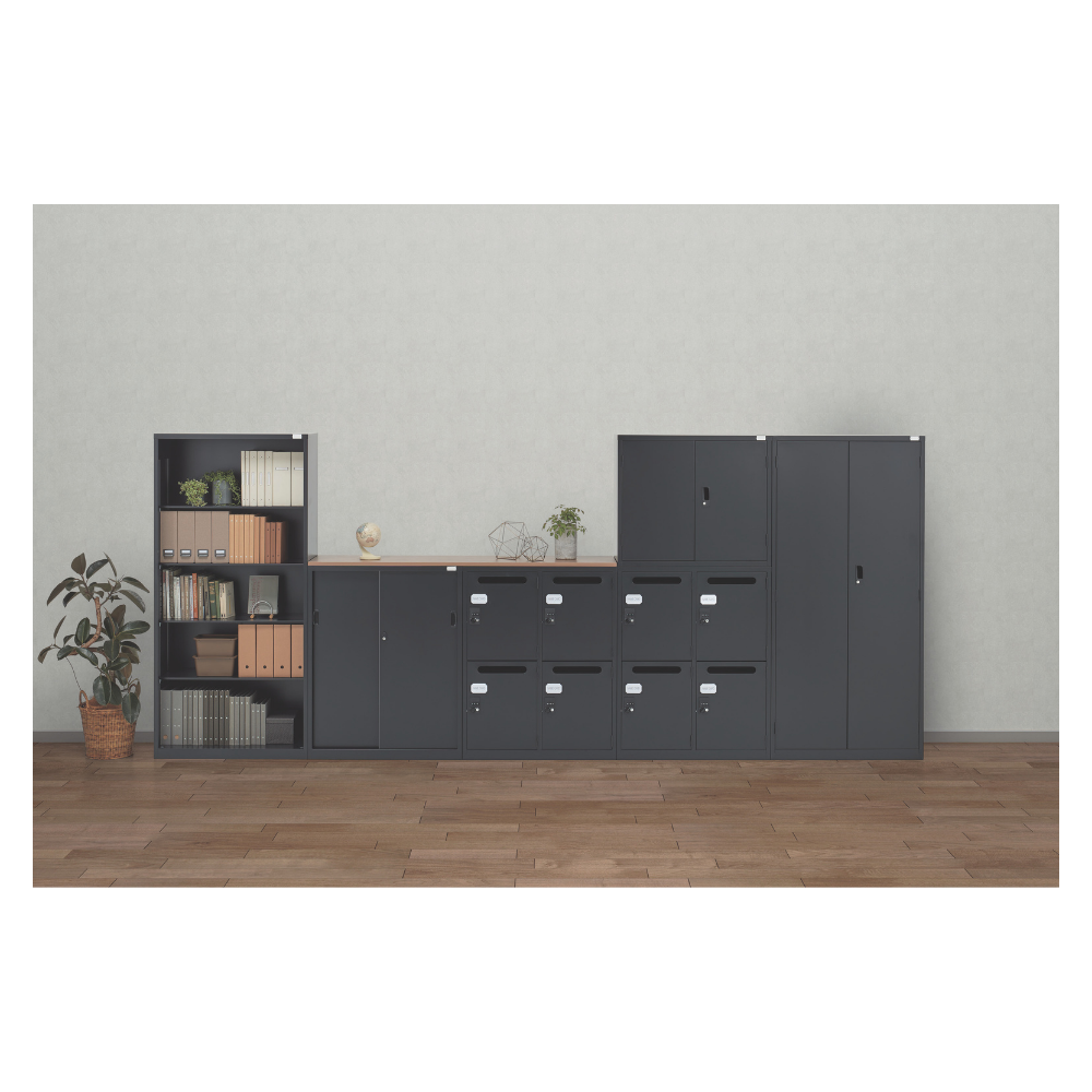 【SFBシリーズ】メールボックス 8人用 高さ1860mm 下置用 ダイヤル錠