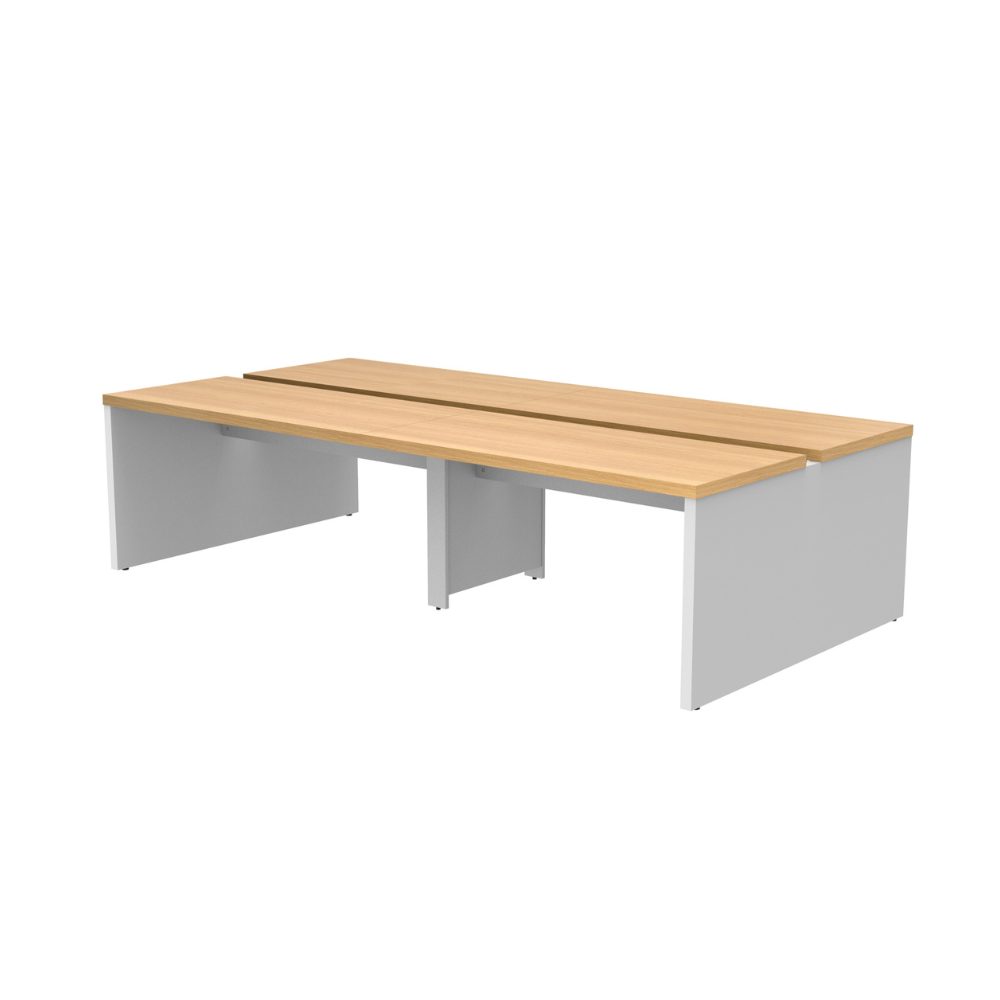 フリーアドレスデスク RYSシリーズ 両面基本セット【奥行1400mm】