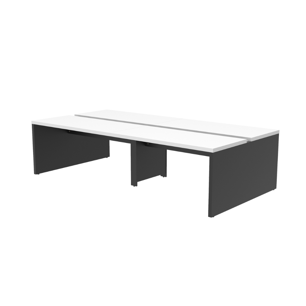 フリーアドレスデスク RYSシリーズ 両面基本セット【奥行1400mm】