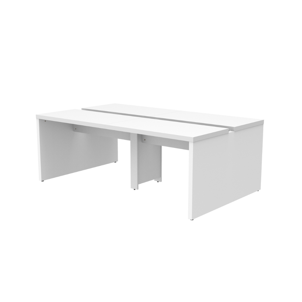 フリーアドレスデスク RYSシリーズ 両面基本セット【奥行1200mm】