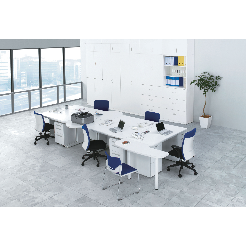 【SKR-SFシリーズ】キャビネット 2枚引違い 高さ1050mm 上下兼用