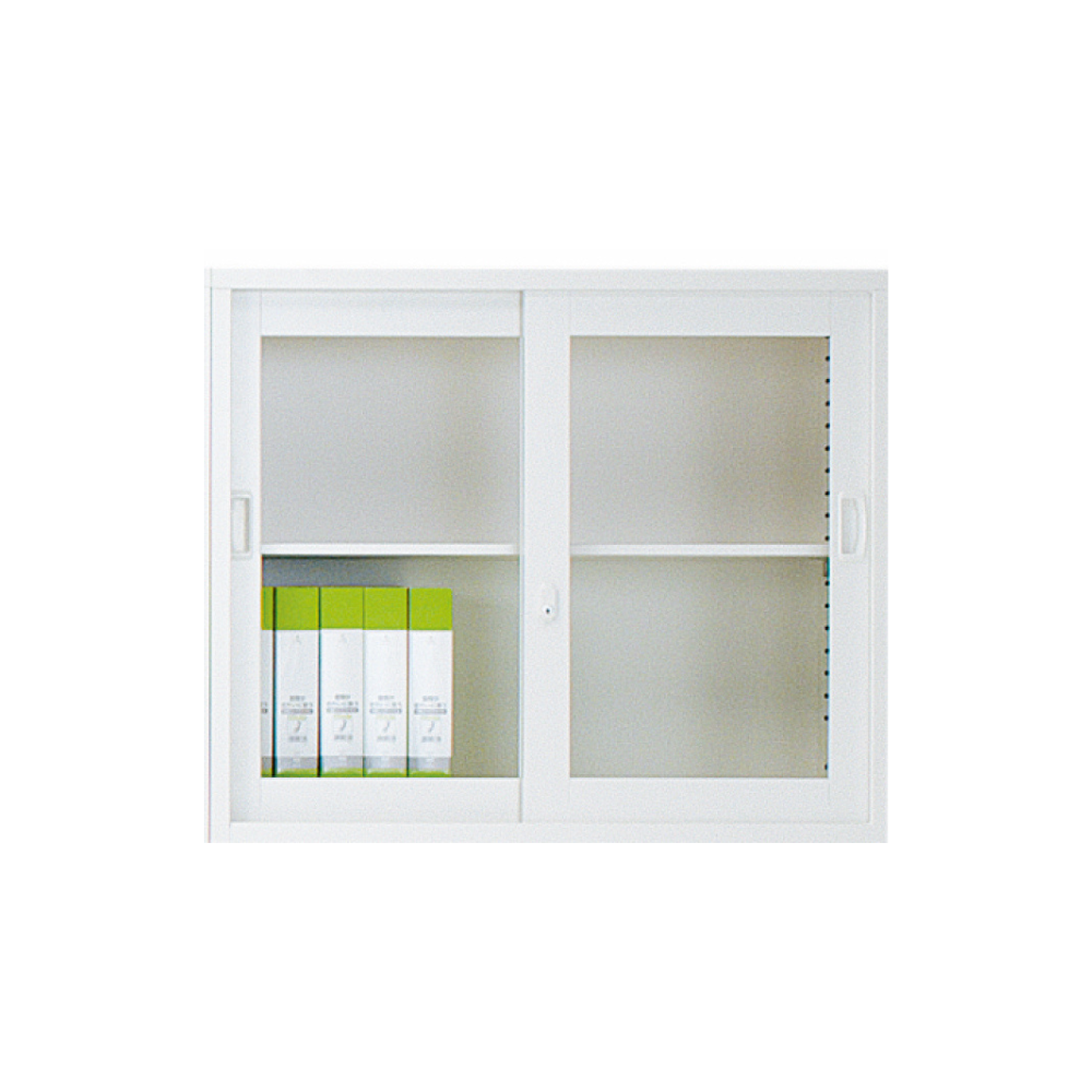 【SFシリーズ】キャビネット ガラス引違い 高さ750mm 上置用