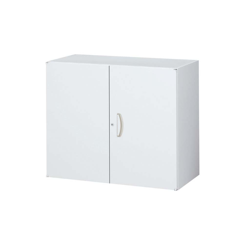 【SKR-SFシリーズ】キャビネット 両開き 高さ750mm 上下兼用