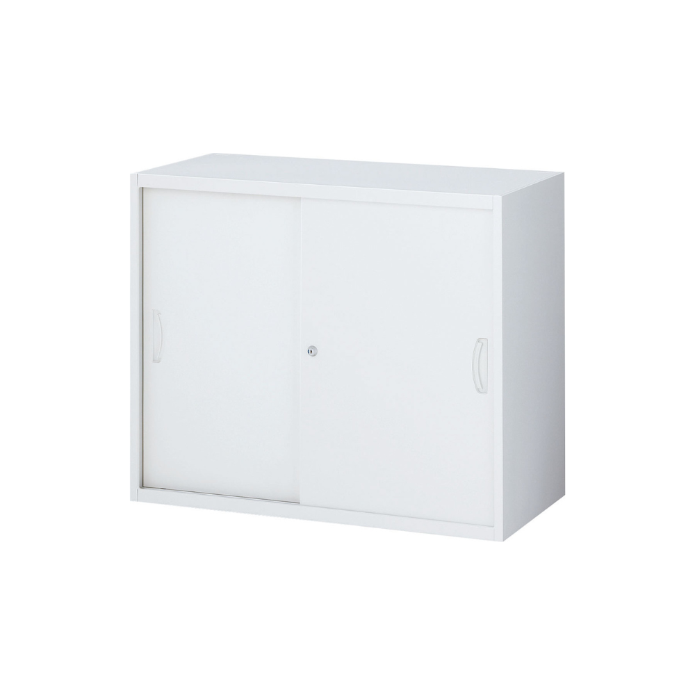 【SKR-SFシリーズ】キャビネット 2枚引違い 高さ750mm 上下兼用