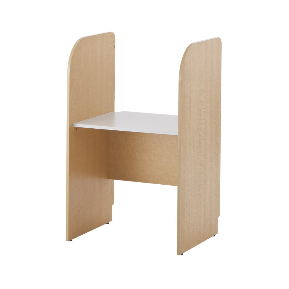 個別ブース 背板無し 基本タイプ W736×D600×H1200mm