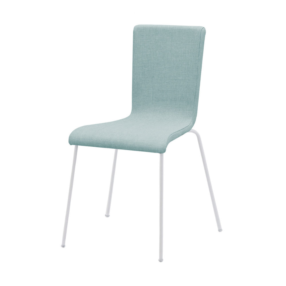 ダイニングチェア  カフェ ファブリック スタッキング可