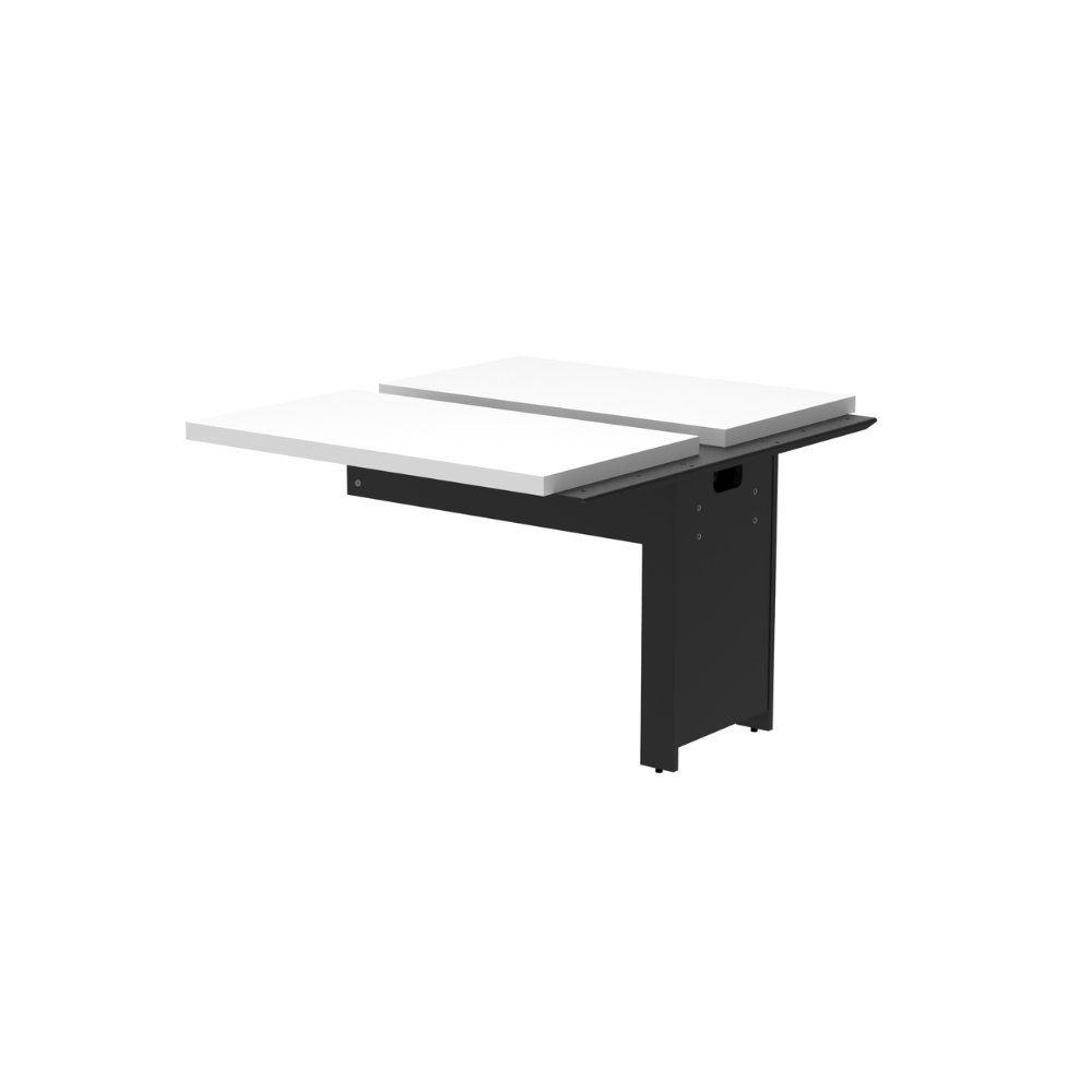 フリーアドレスデスク RYSシリーズ 両面増連セット【奥行1200mm】