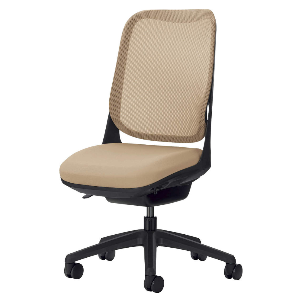 LION(ライオン事務器) RIDE(ライド) ブラックフレーム オフィスチェア メッシュ