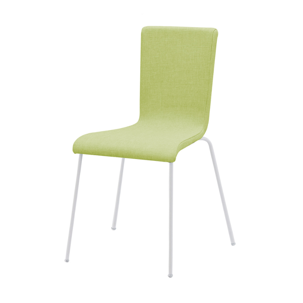 ダイニングチェア  カフェ ファブリック スタッキング可