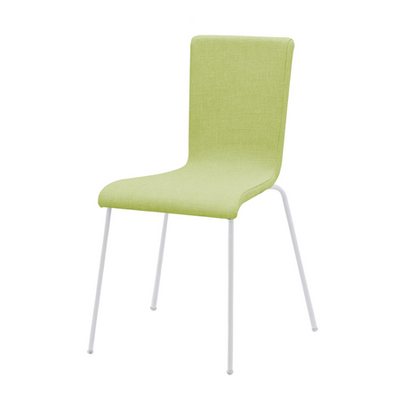 ダイニングチェア  カフェ ファブリック スタッキング可