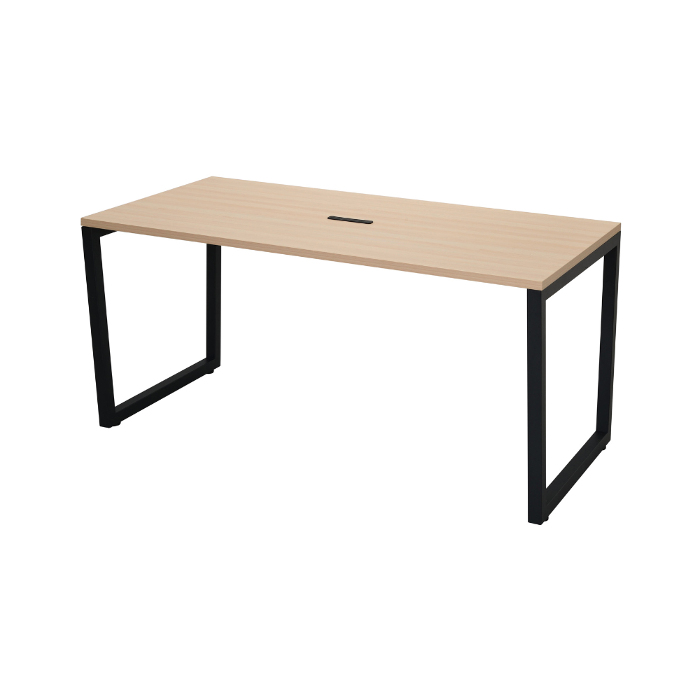 4口コンセント付会議テーブル