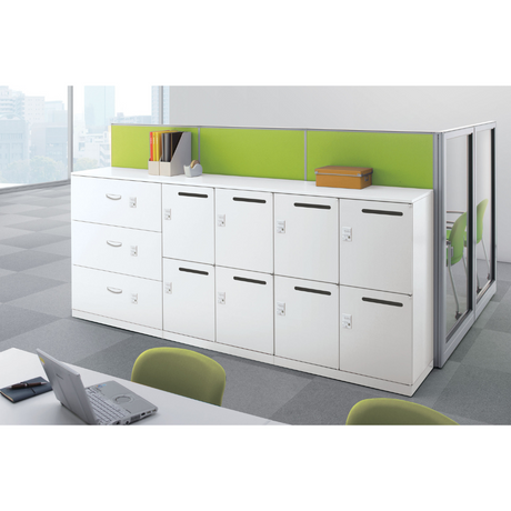 【SKR-SFシリーズ】メールボックス 2人用 高さ525mm 上下兼用 ダイヤル錠