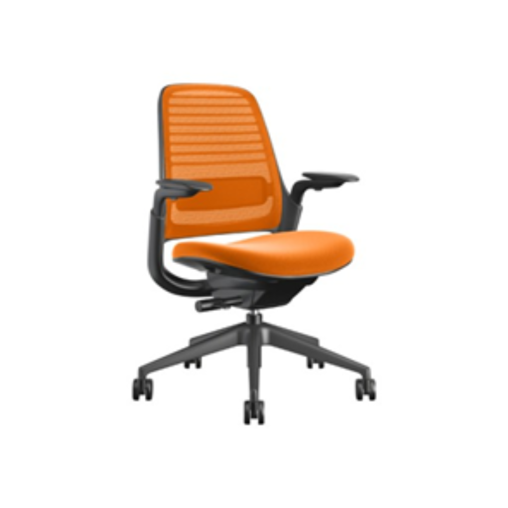 Steelcase(スチールケース) Series1(シリーズワン) ブラックフレーム 435A00BA