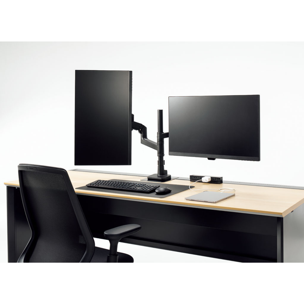 UCHIDA(内田洋行) モニターアーム LM型 上締め2アーム