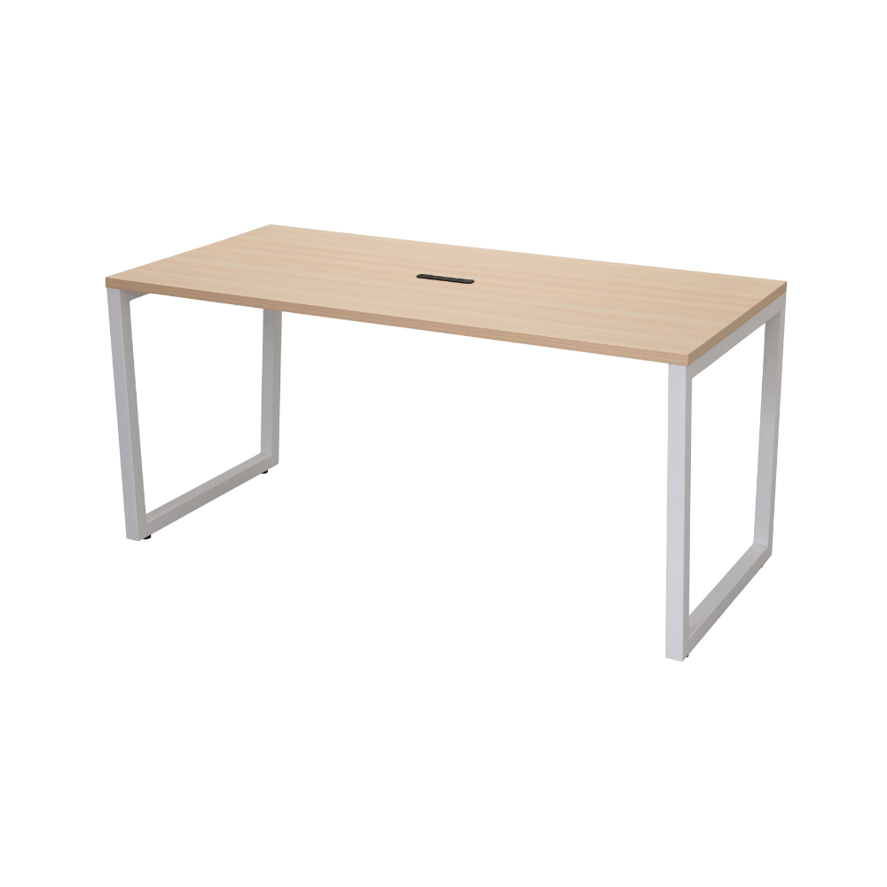 4口コンセント付会議テーブル