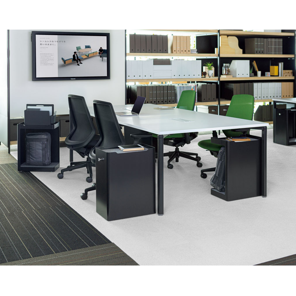 UCHIDA(内田洋行) オープンサイドワゴン W280×D450×H570mm