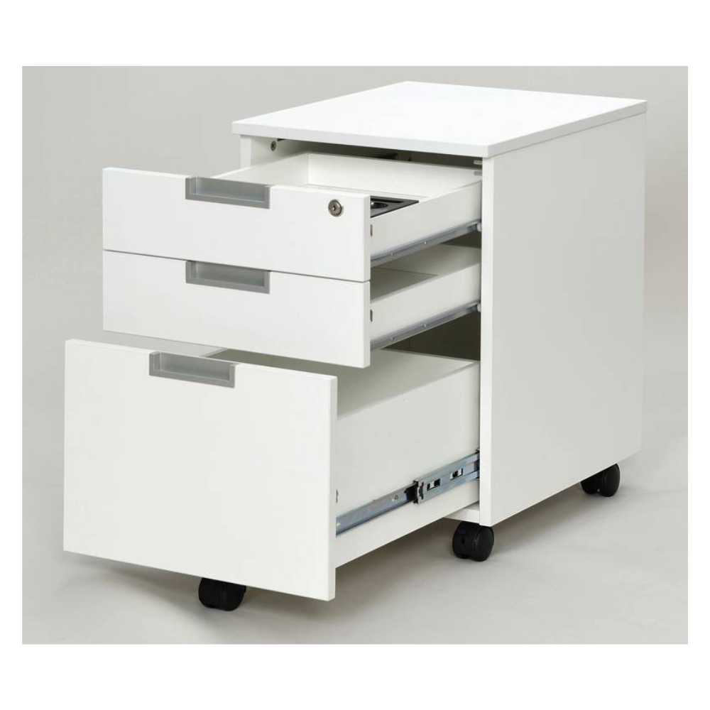 3段ワゴン KY4シリーズ W428×D490×H610mm