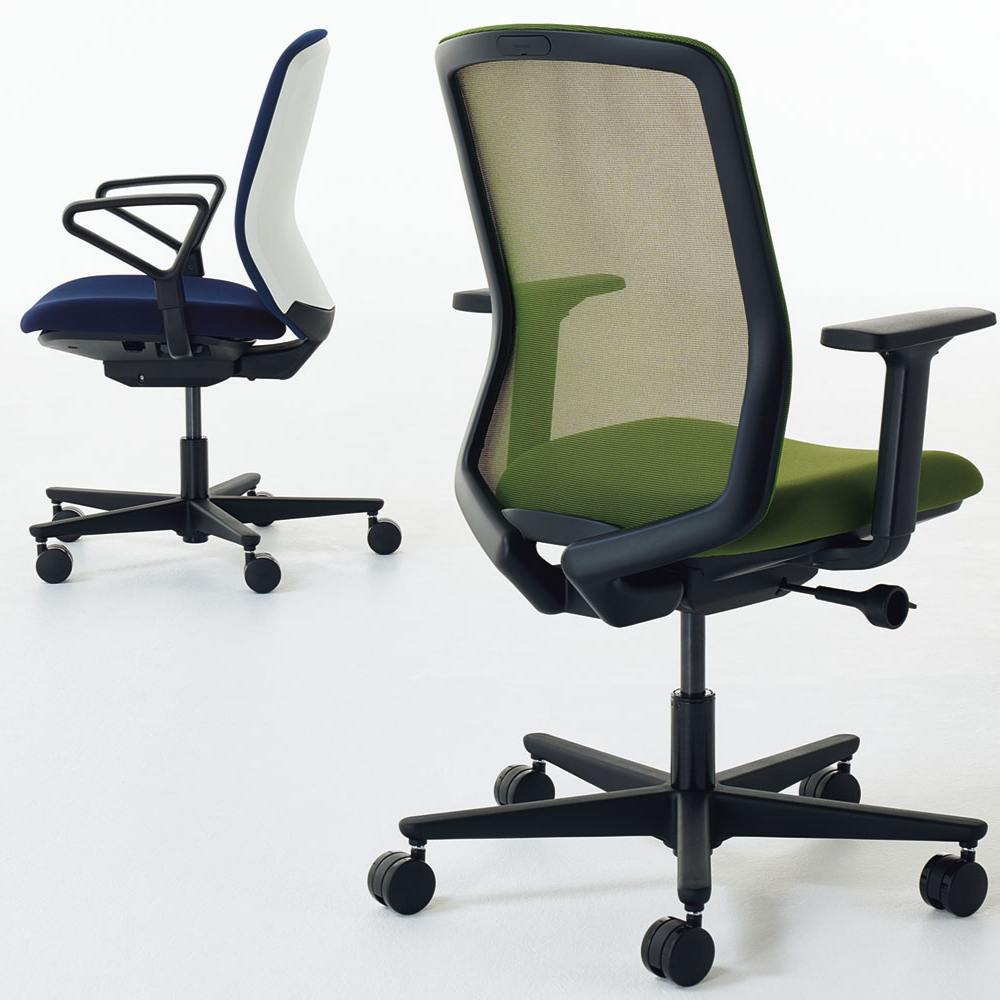 UCHIDA(内田洋行) CARISSA2(カリッサ2) ミドルバック 単色タイプ