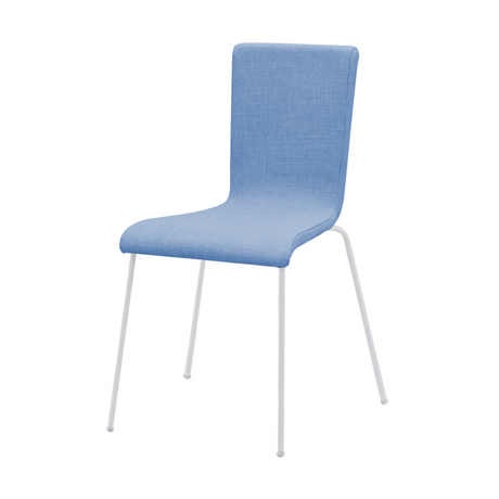 ダイニングチェア  カフェ ファブリック スタッキング可