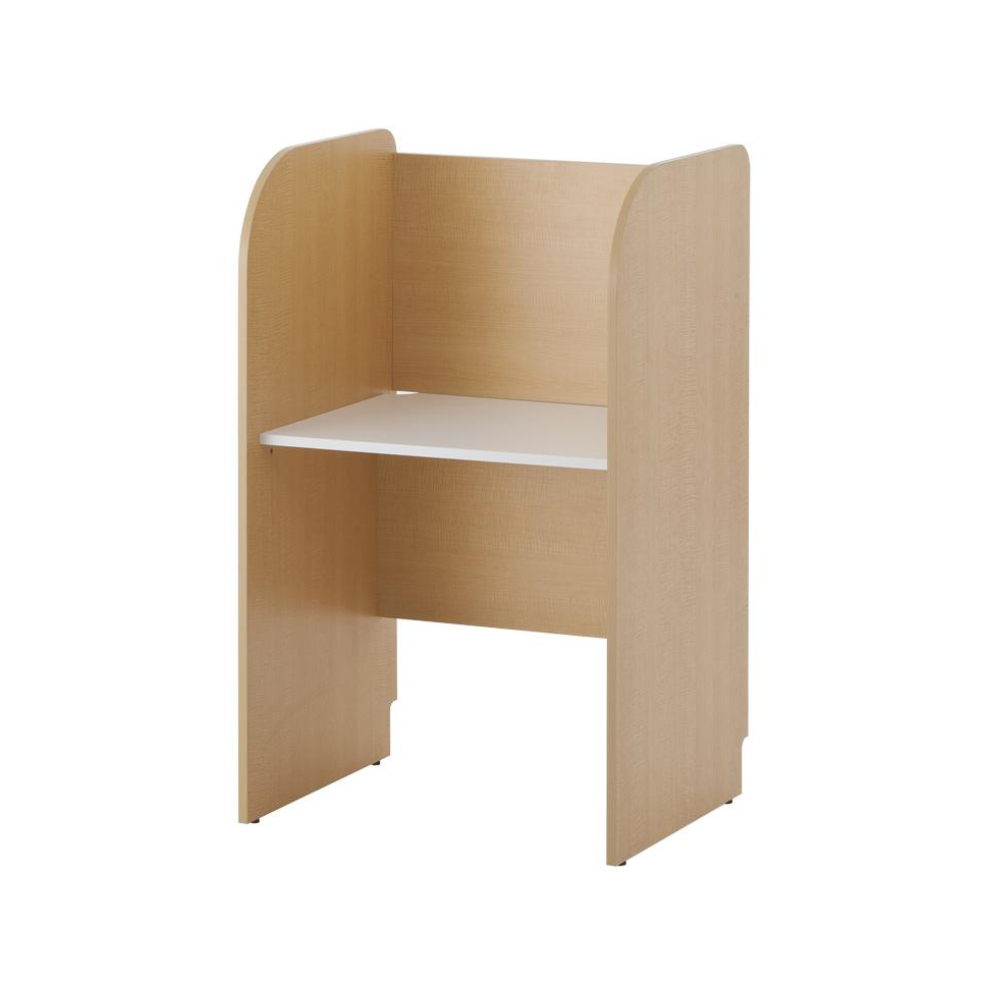 個別ブース 背板付き 基本タイプ W736×D600×H1200mm