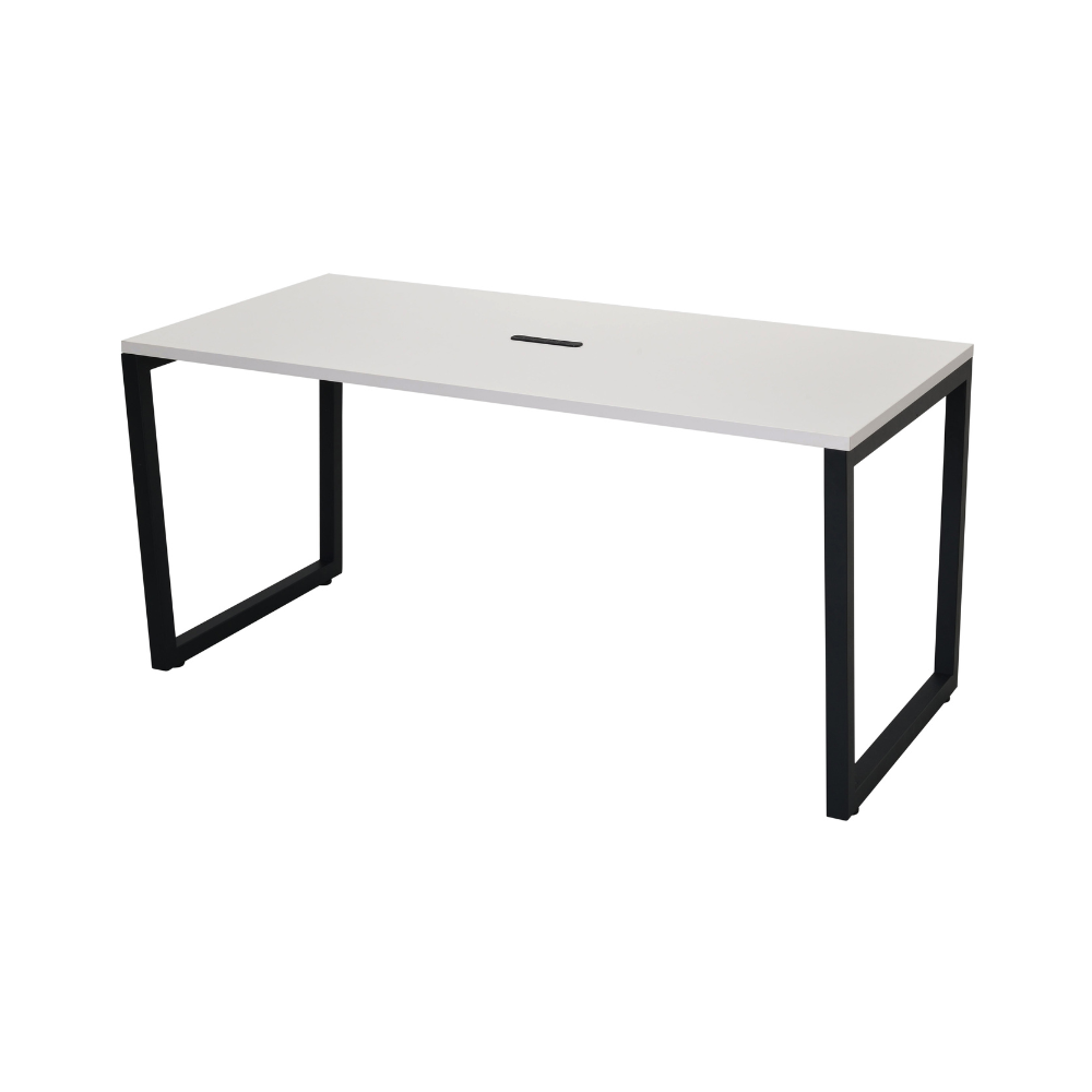 4口コンセント付会議テーブル