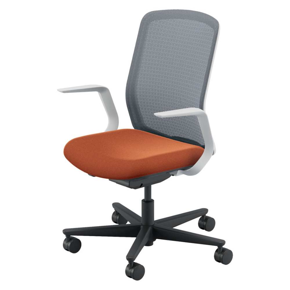 UCHIDA(内田洋行) CARISSA2(カリッサ2) ハイバック ツートン 背ライトグレイタイプ