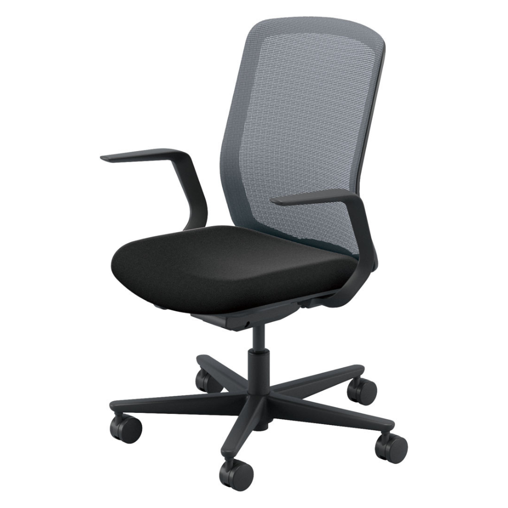 UCHIDA(内田洋行) CARISSA2(カリッサ2) ハイバック ツートン 座ブラックタイプ