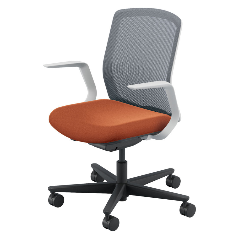 USHIDA(内田洋行) CARISSA2(カリッサ2) ミドルバック ツートン 背ライトグレイタイプ