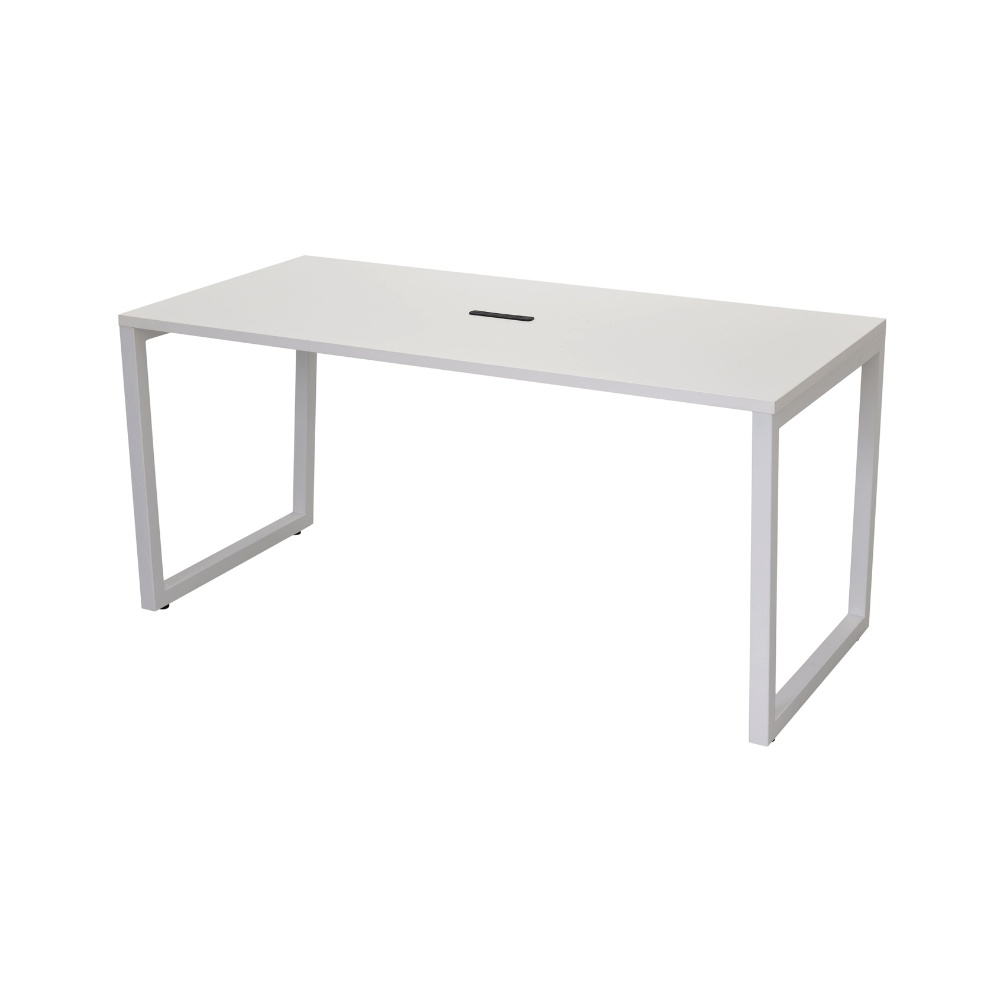 4口コンセント付会議テーブル