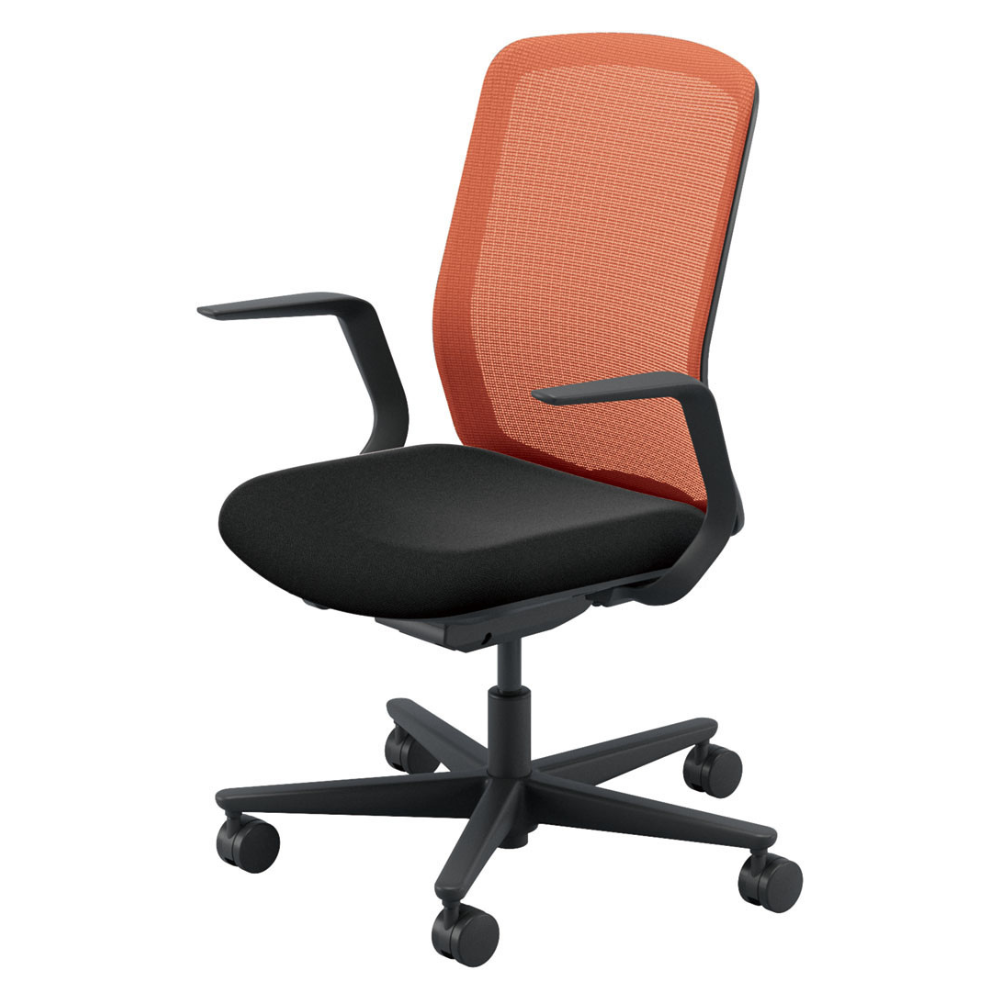 UCHIDA(内田洋行) CARISSA2(カリッサ2) ハイバック ツートン 座ブラックタイプ