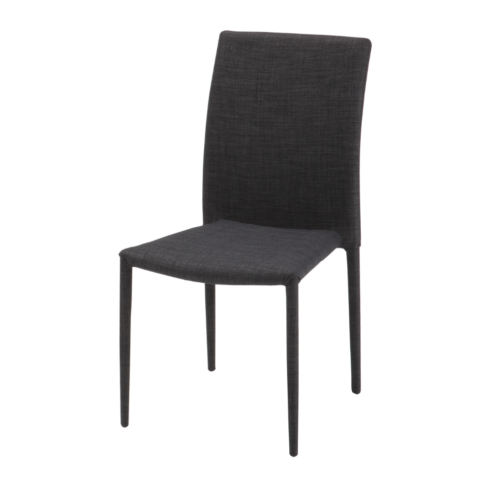 ダイニングチェア ファブリックチェア スタッキング対応 W445×D565×H860mm