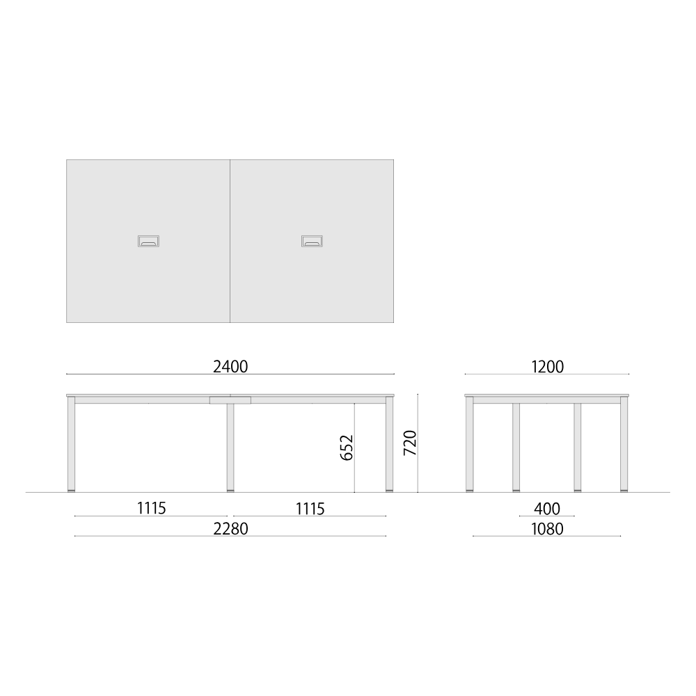 【在庫限り】ワークテーブル FDCシリーズ