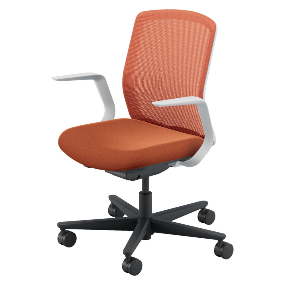 UCHIDA(内田洋行) CARISSA2(カリッサ2) ミドルバック 単色タイプ