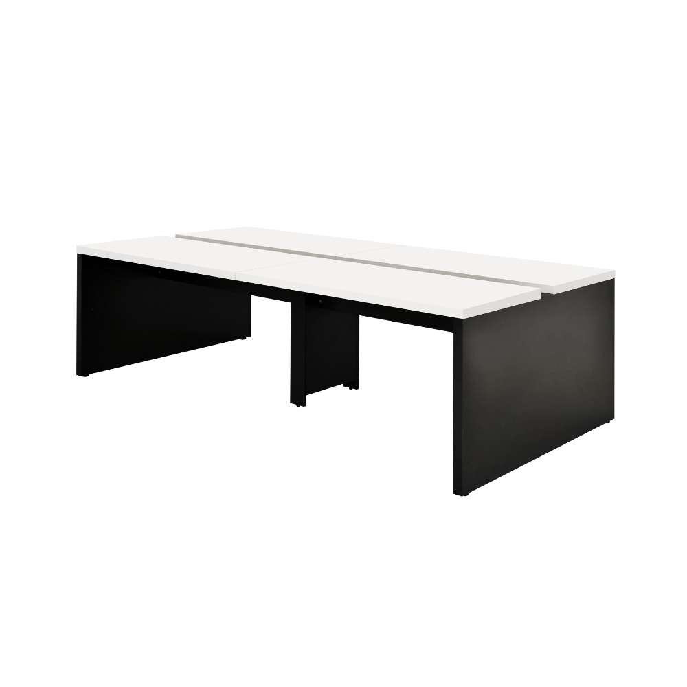 フリーアドレスデスク RYSシリーズ 両面基本セット【奥行1200mm】