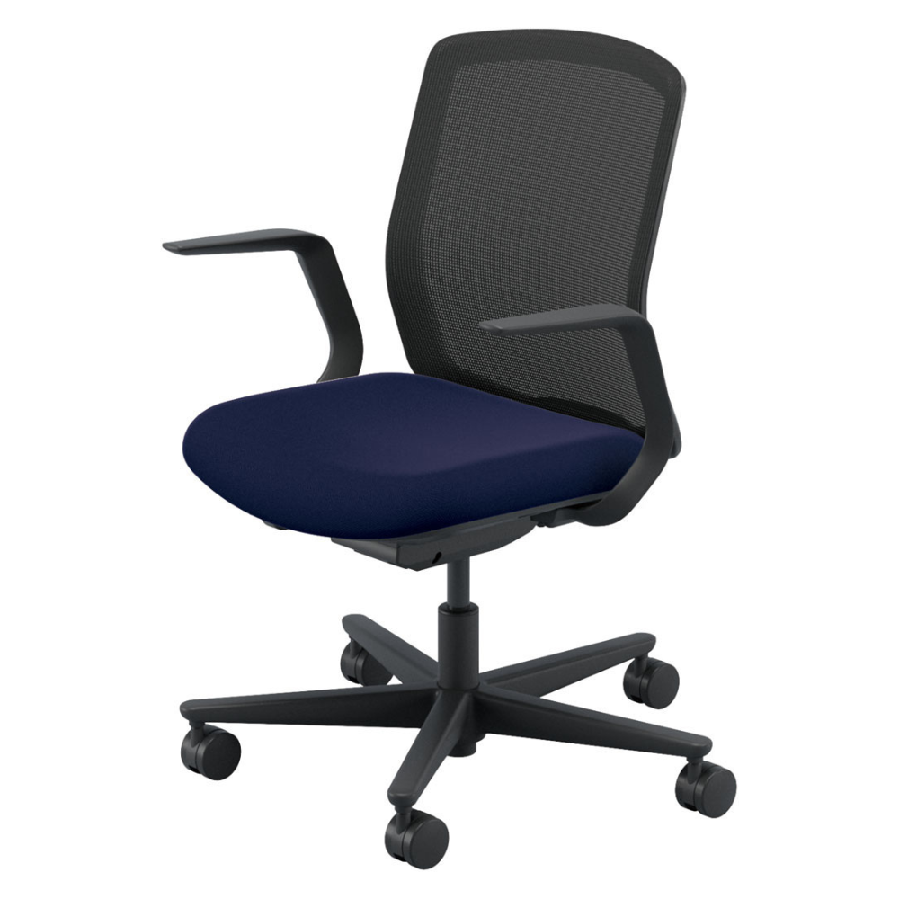 UCHIDA(内田洋行) CARISSA2(カリッサ2) ミドルバック ツートン 背ブラックタイプ