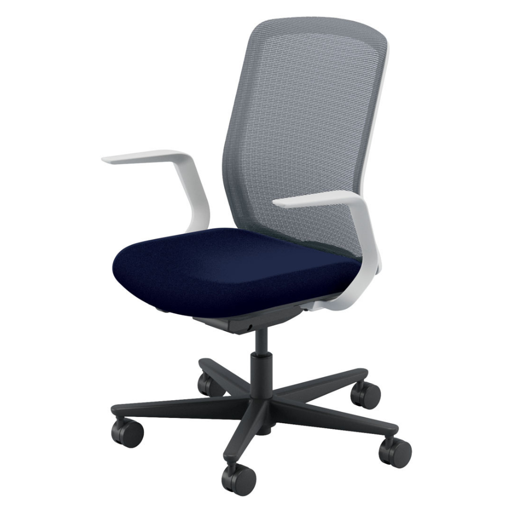 UCHIDA(内田洋行) CARISSA2(カリッサ2) ハイバック ツートン 背ライトグレイタイプ