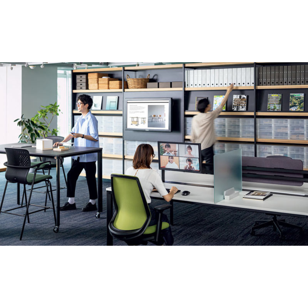 UCHIDA(内田洋行) Nimbus(ニンバス) ミドルバック オフィスチェア メッシュ