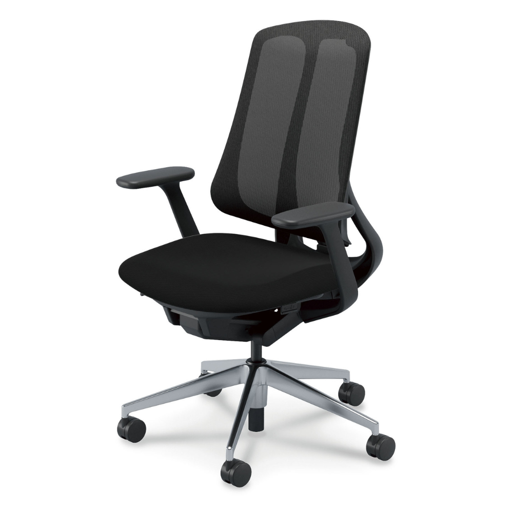 UCHIDA(内田洋行) Reflek(リーフレク) ハイバック ブラックフレーム