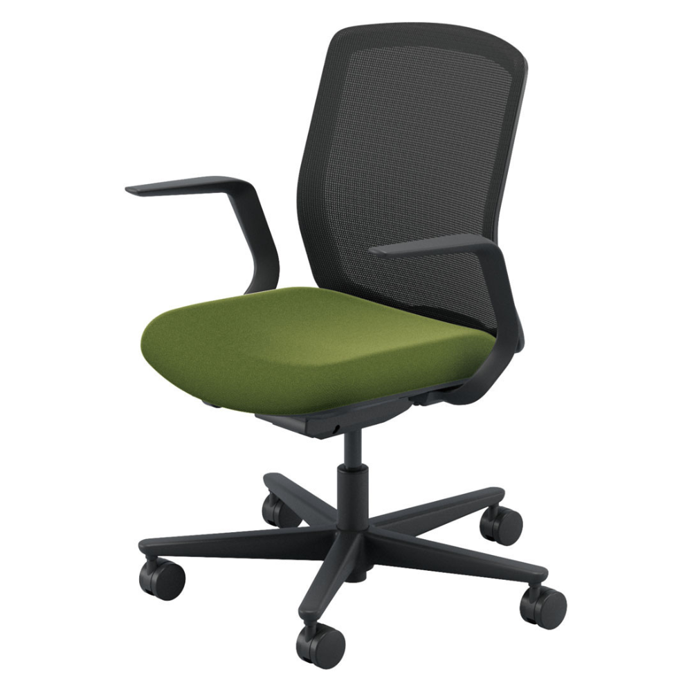 UCHIDA(内田洋行) CARISSA2(カリッサ2) ミドルバック ツートン 背ブラックタイプ