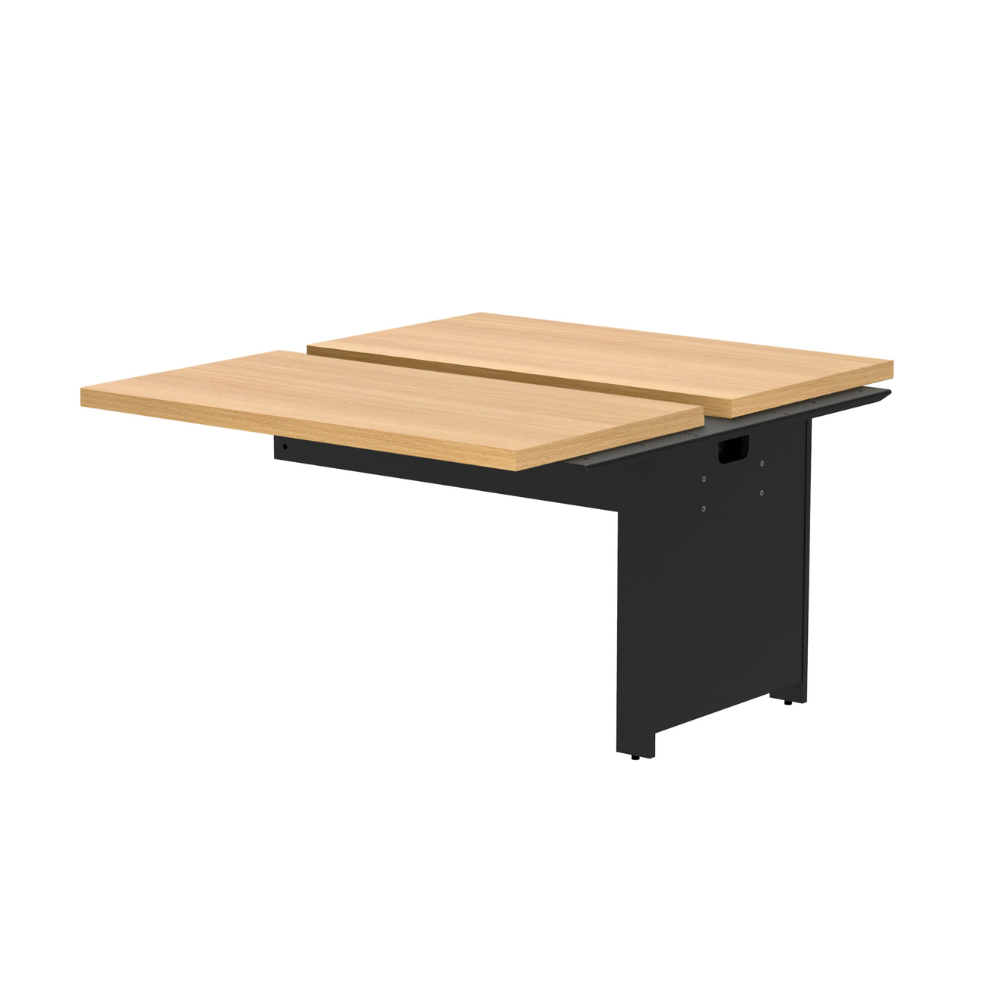 フリーアドレスデスク RYSシリーズ 両面増連セット【奥行1400mm】