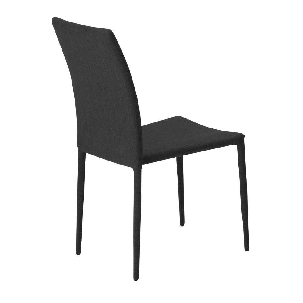 ダイニングチェア ファブリックチェア スタッキング対応 W445×D565×H860mm