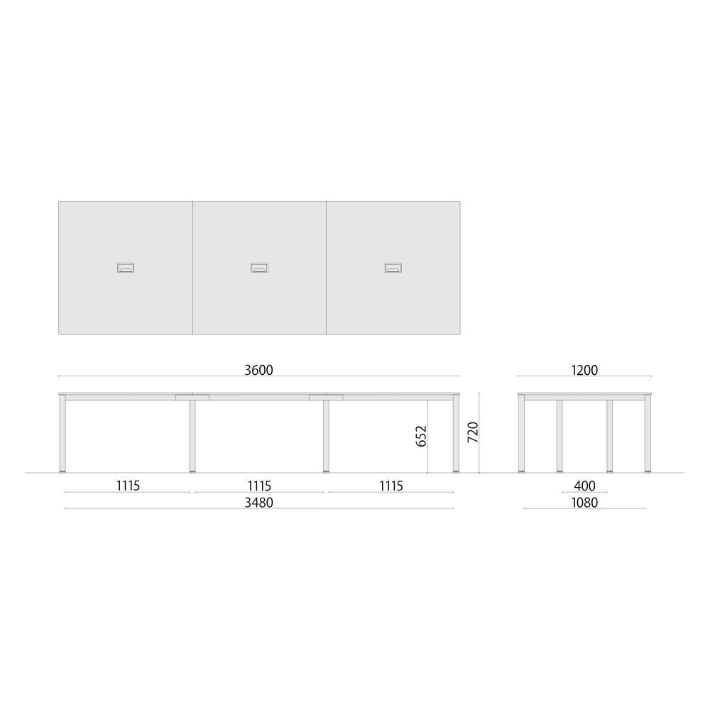 【在庫限り】ワークテーブル FDCシリーズ