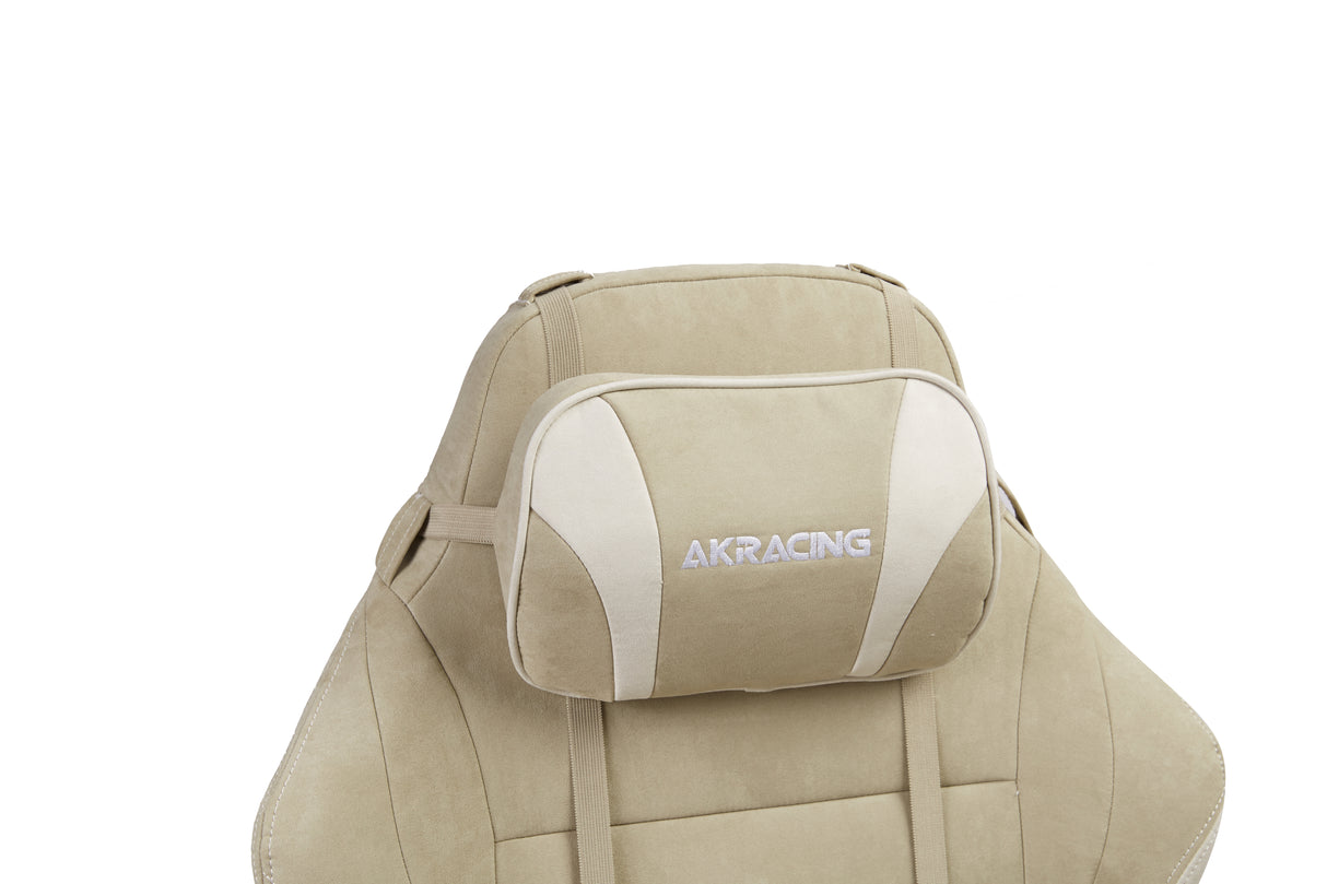 AKRacing Fauraシリーズ ゲーミングチェア/ベージュ/ブラウン/ダークネイビー/インディゴ AKR-FAURA-BEIGE