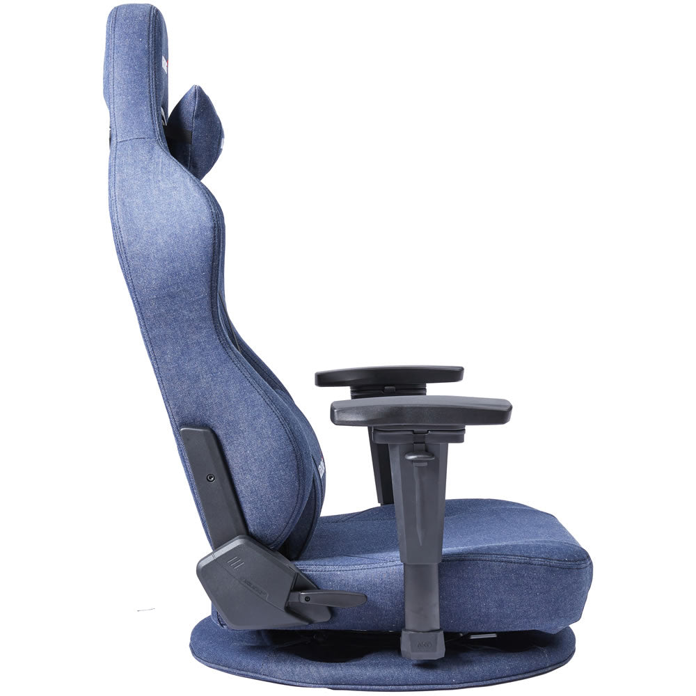 AKRacing Gyokuza Denim ゲーミングチェア ミーティングチェア オフィスチェア AKR-GYOKUZA-DENIM