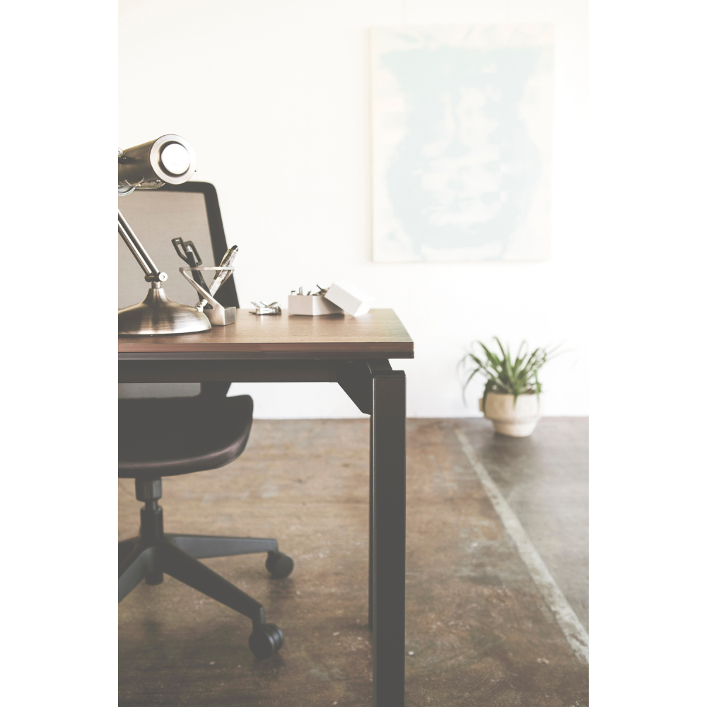 テーブル 天板スクエアコーナー 角脚タイプ