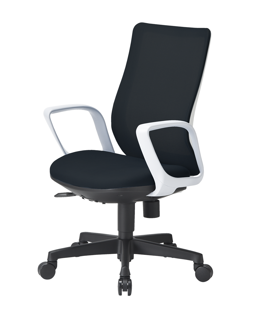 オフィスチェア ミドルバック メッシュ