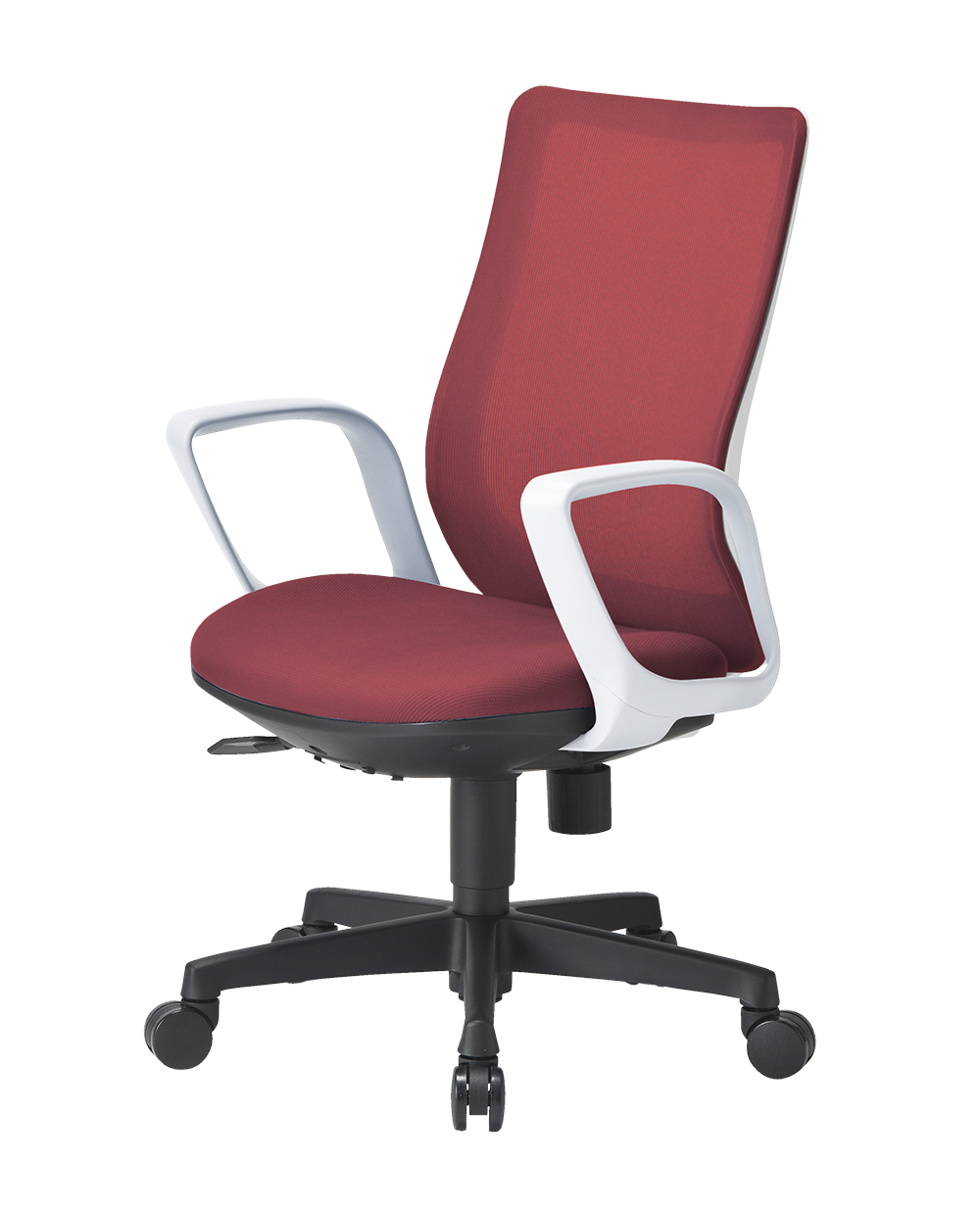 オフィスチェア ミドルバック メッシュ