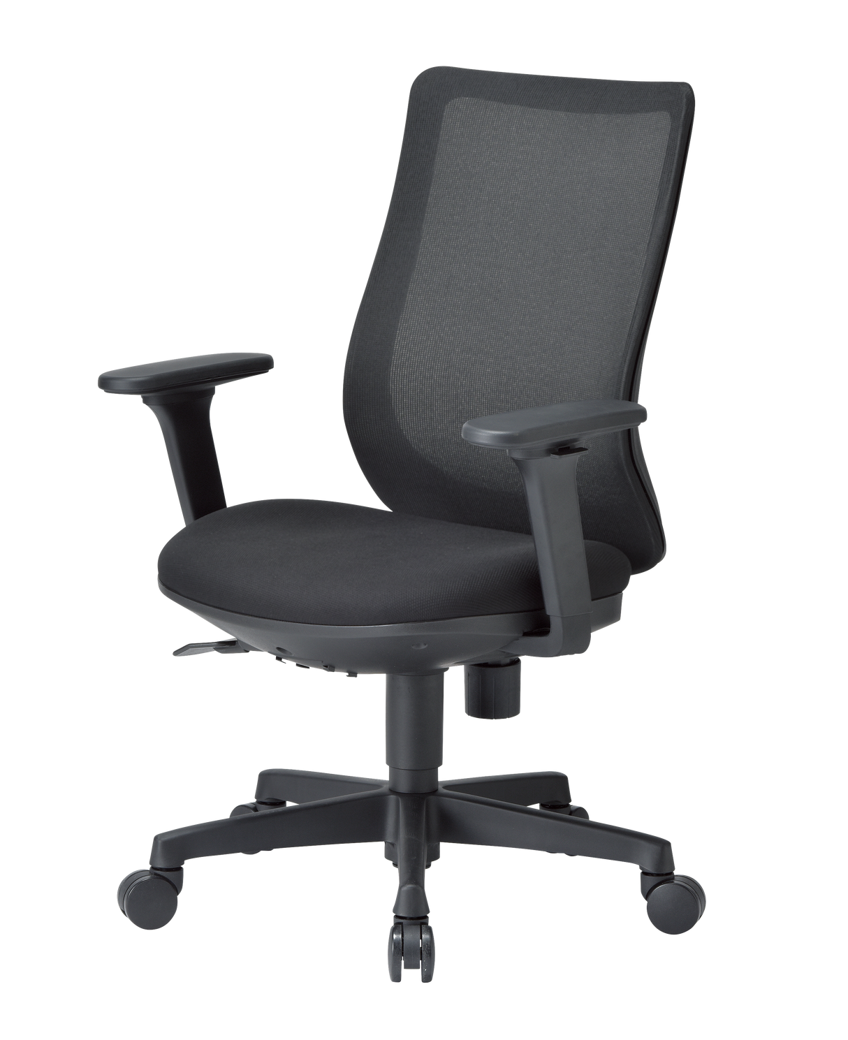 オフィスチェア ミドルバック メッシュ